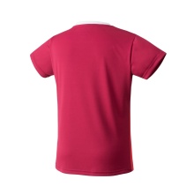 Yonex Sport-Tshirt Crew Neck Club Team 2023 rot Damen